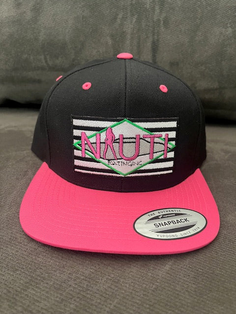 Striped Pink Nauti Patch