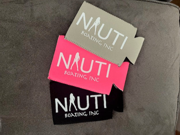 Slim "Nauti Boating" Koozies