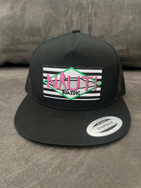 Striped Pink Nauti Patch