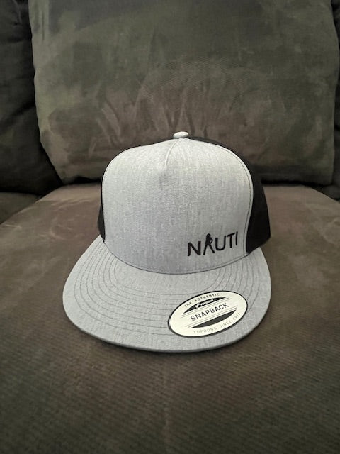 Black NAUTI Embroidered Hat