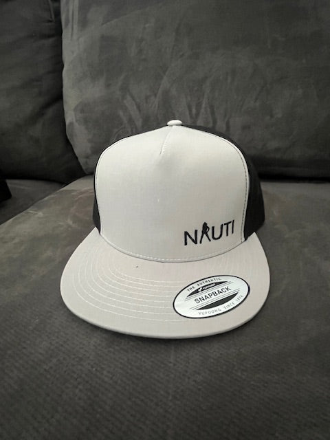Black NAUTI Embroidered Hat