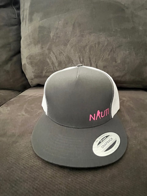 Pink NAUTI Embroidered Hat