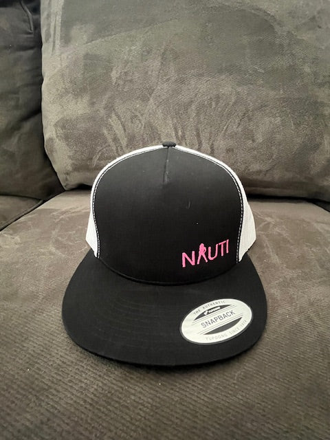 Pink NAUTI Embroidered Hat