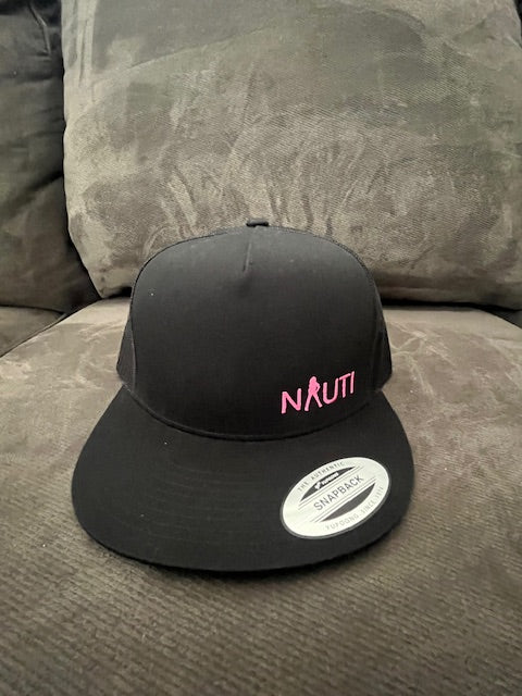 Pink NAUTI Embroidered Hat