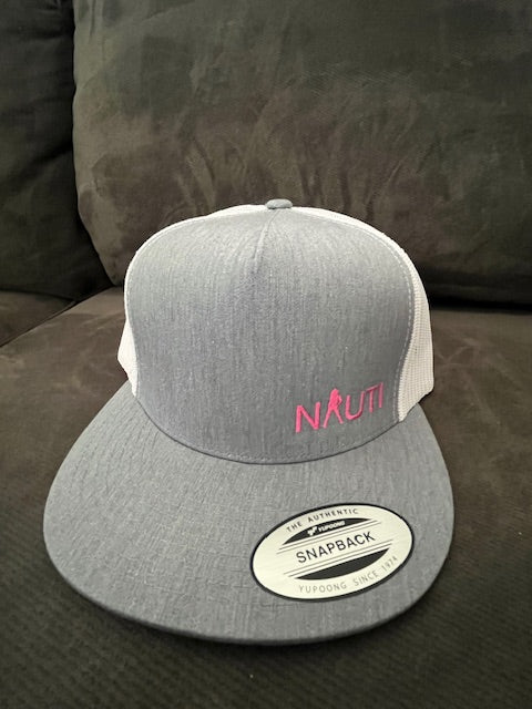 Pink NAUTI Embroidered Hat